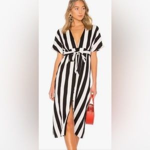 Bardot Adley Linen Blend Dress XS